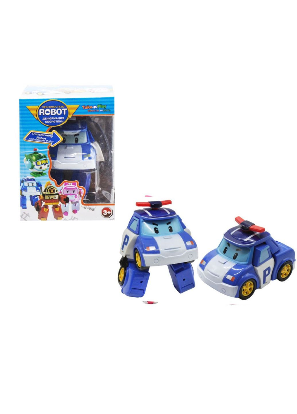 Трансформер "Робокар Поли: поліцейська машина Полі" MIC (297365095)