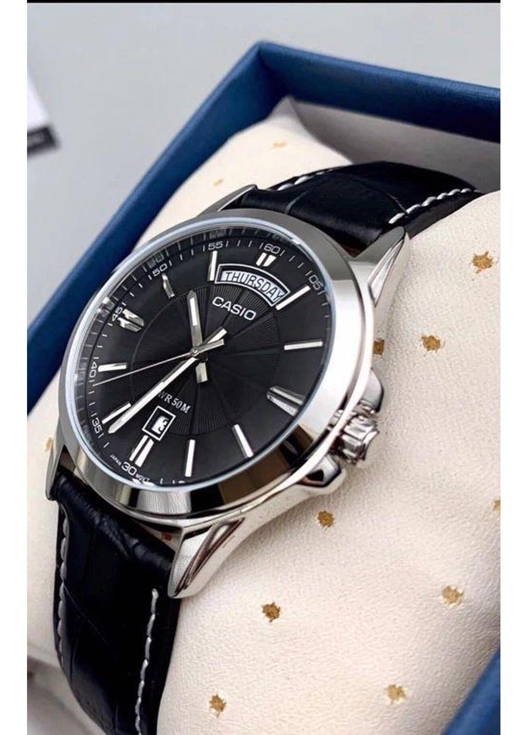 Мужские часы MTP-1381L-1AVDF Casio (363027150)