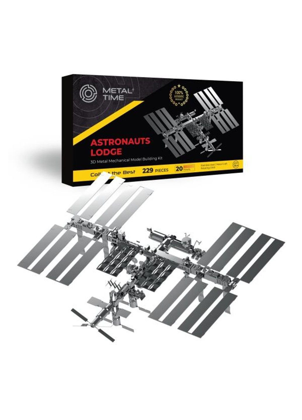 Коллекционная модель-конструктор Astronaut's Lodge Космическая станция МКС механическая (MT017) Metal Time (362475334)