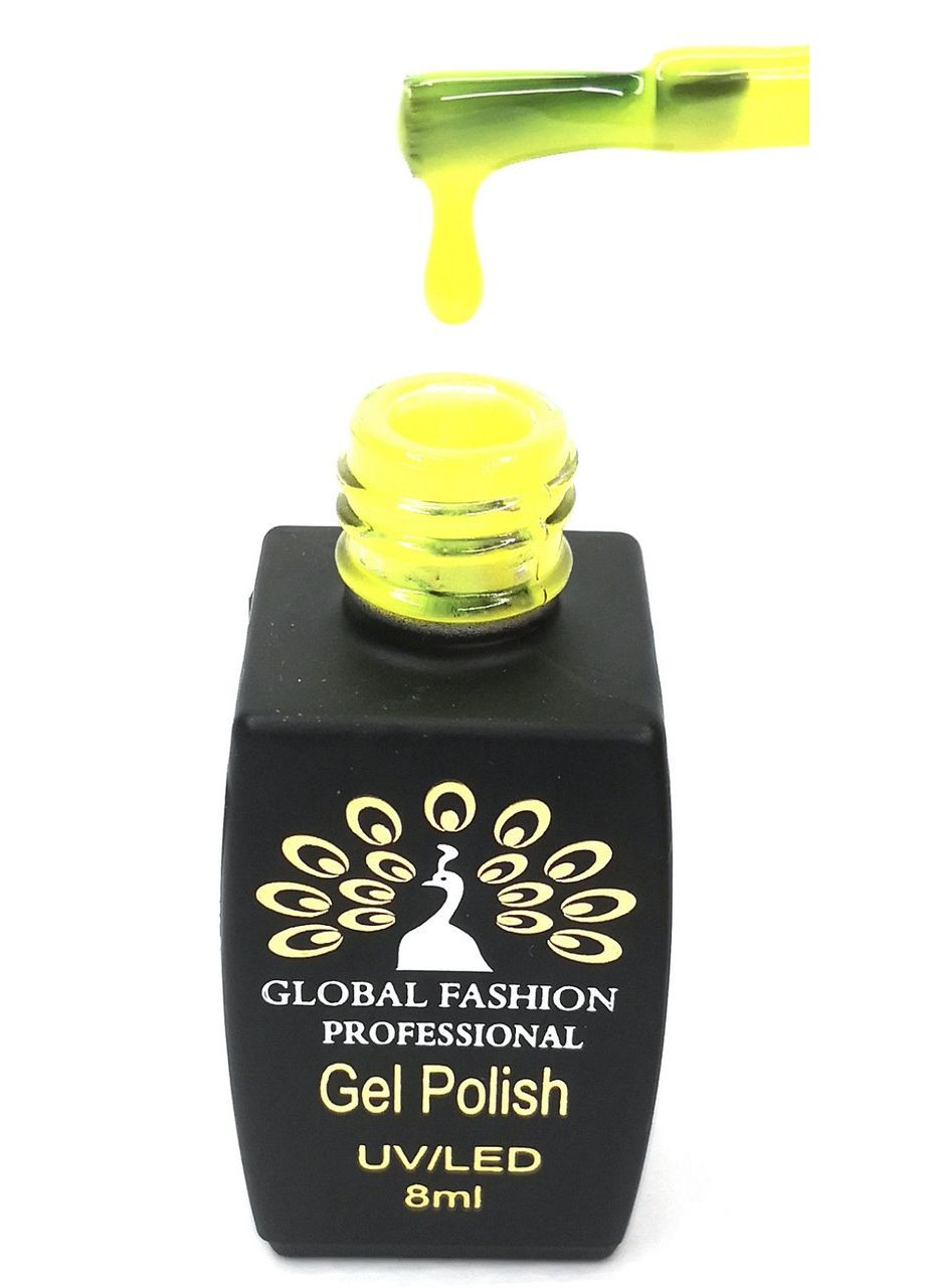Гель-лак Global № 01 люминесцентный гель-лак 8мл. Global Fashion (297922602)
