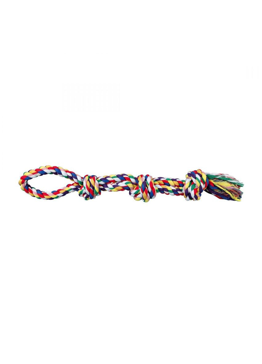 Іграшка для собак Канат плетений з вузлом 60 см, текстиль Trixie (292258328)