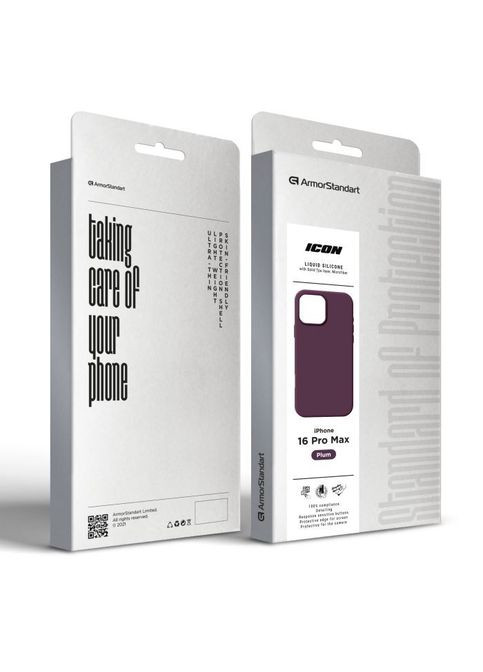 Чохол до мобільного телефона (ARM81322) ArmorStandart ICON2 MagSafe Apple iPhone 16 Pro Max Plum (326586070)