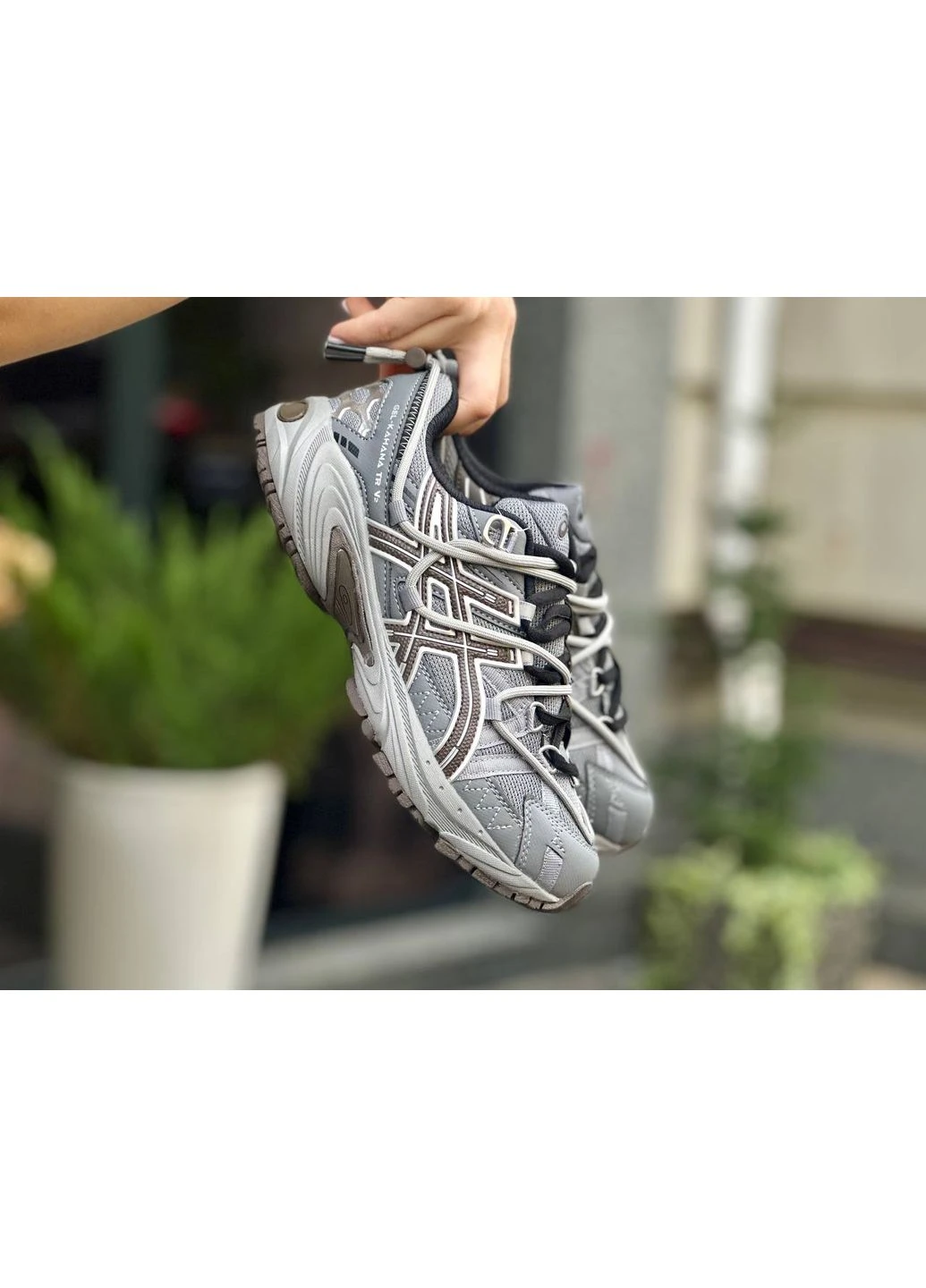 Чорні літні кросівки asics gel-kahana tr v2 grey black асікс гель кахано 8 No Brand
