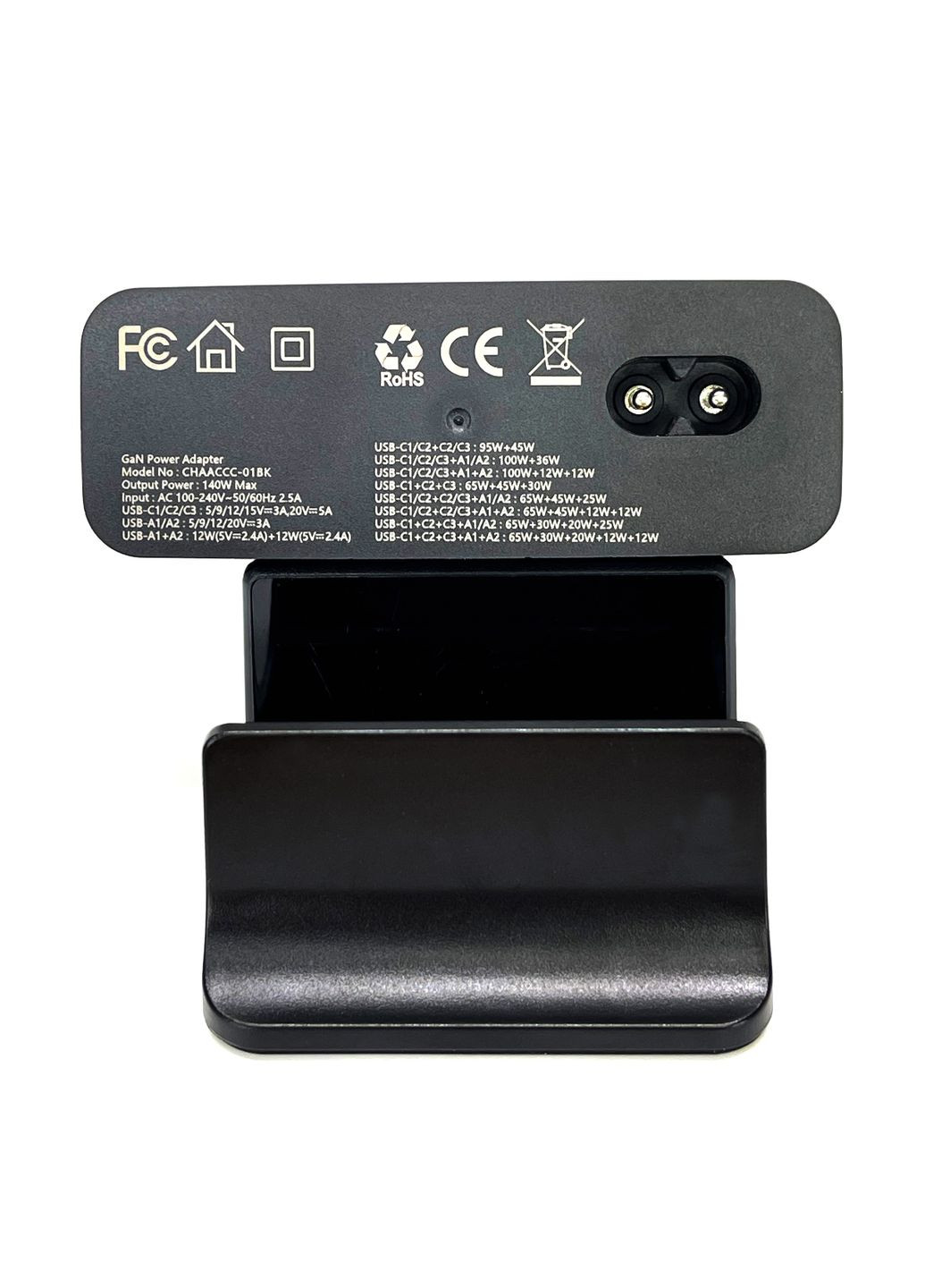 Сетевое зарядное устройство для Giwell Acey GaN 140W CHAACCC-01BK Remzona (334293884)