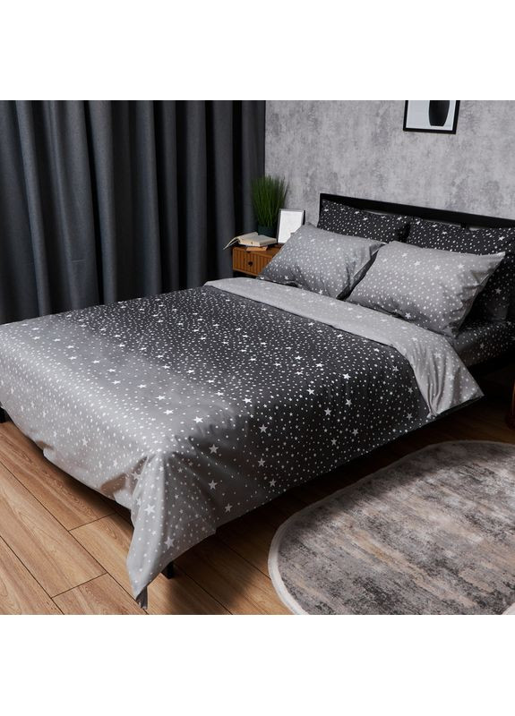 Набор (простыня 220х240 + 2 наволочки 50х70) Бязь Gold Люкс (MS-880000334) Moon&Star Night Sky (359376626)