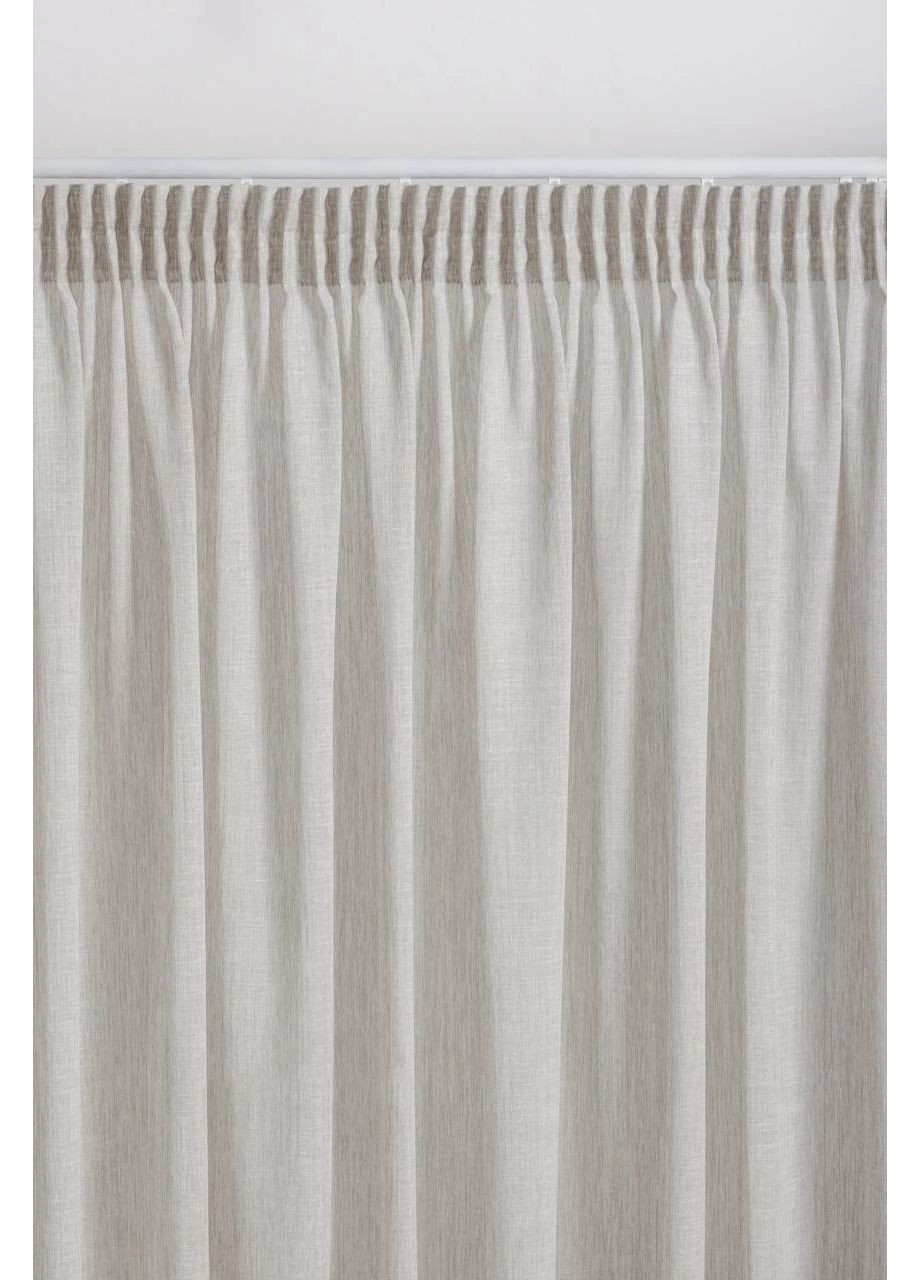 Льняная тюль 2м х от 2,5м до 3м HYGG (370598660)