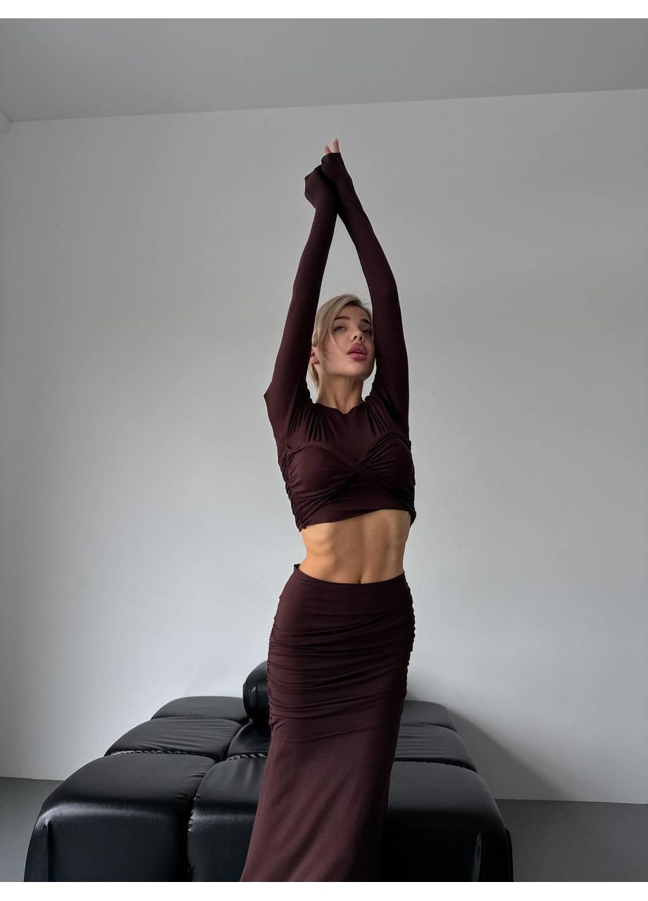 Костюм из вискозы (размерная сетка в описании) DK/DL Мода без кордонів (362188908)