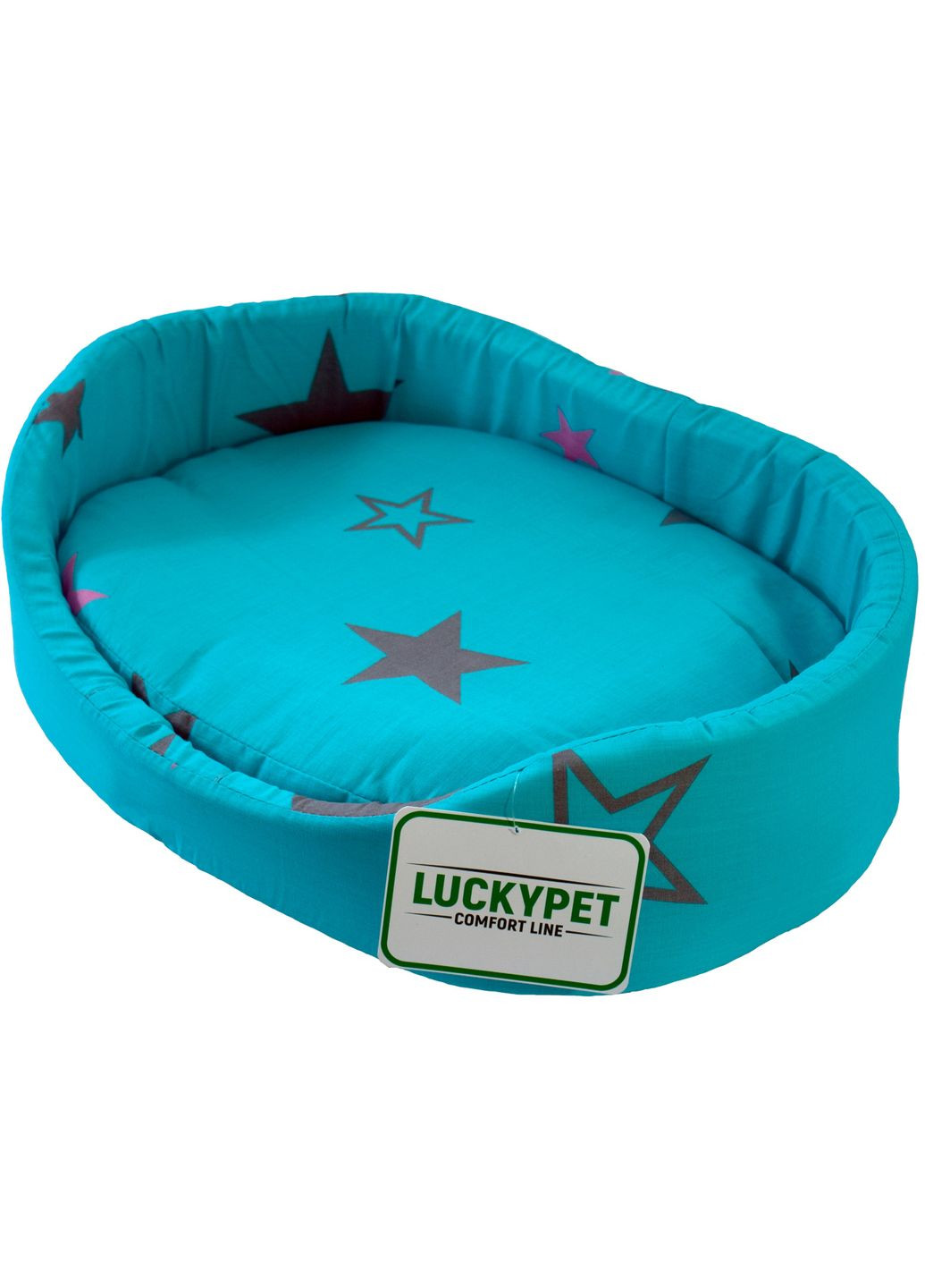 Лежак для собак и кошек №2 Макс 37x49x13 см Бирюзовый (4820224212104) Lucky Pet (313239780)