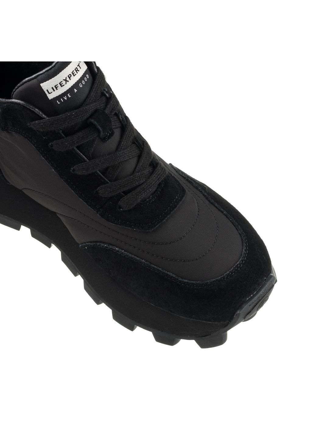 Кроссовки (1799Ц) Lifexpert чёрные зима (328915272)
