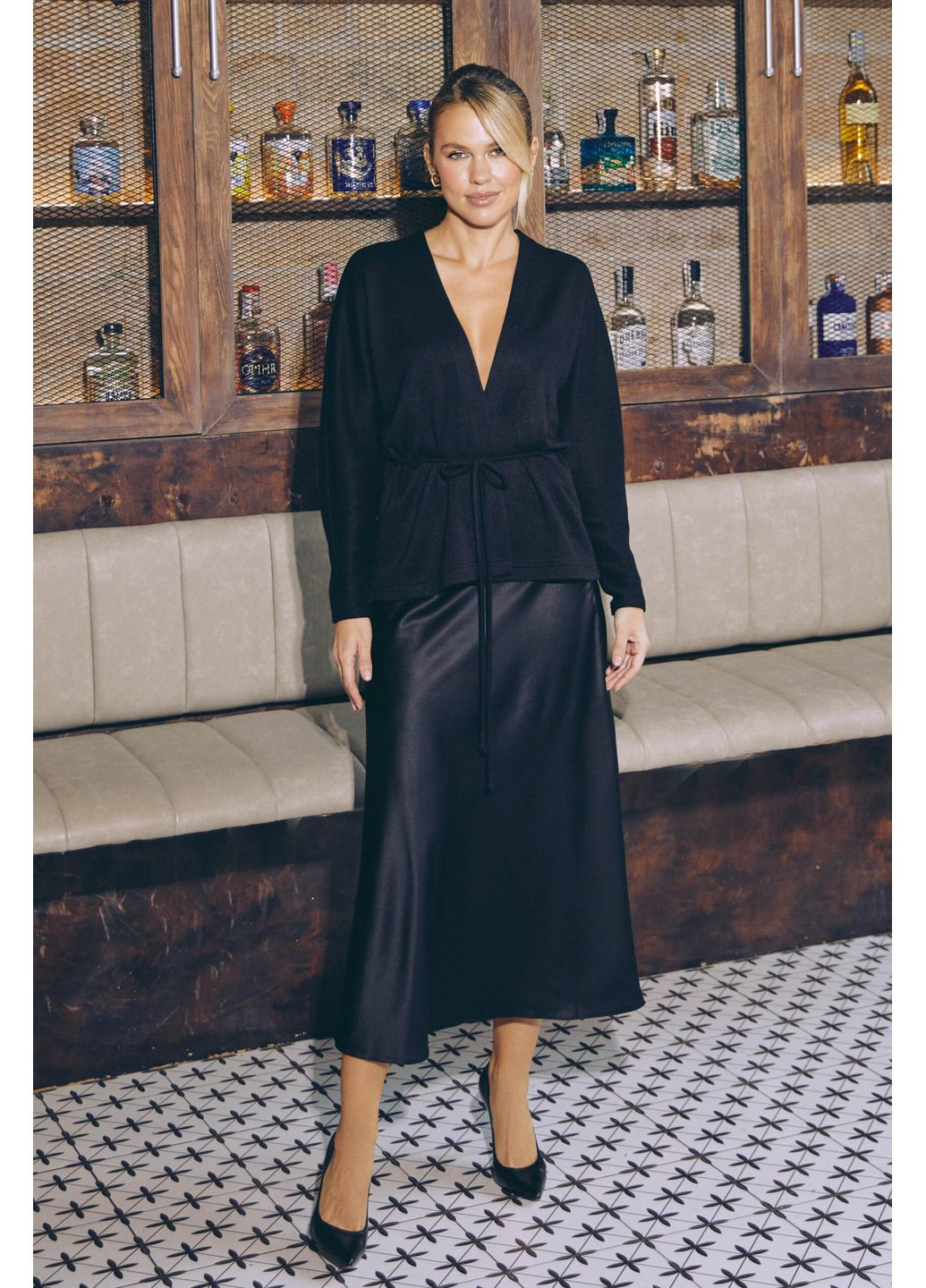 Черная юбка 2226.6175 Seventeen