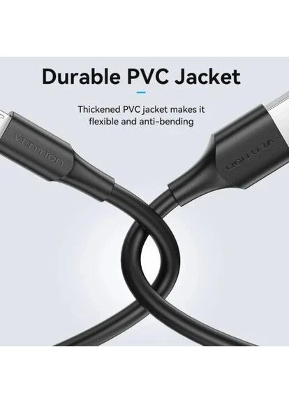 Кабель USB 2.0 AM - microUSB (5P), 2 м, Black,, 2A (CTIBH) CTIBH Vention (395343977)
