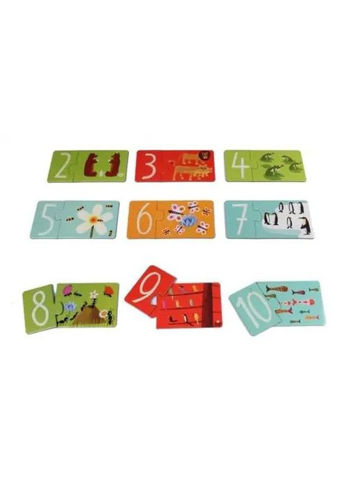 Развивающая игра-пазл Посчитай, 20 элементов (DJ08151) Djeco (338425869)