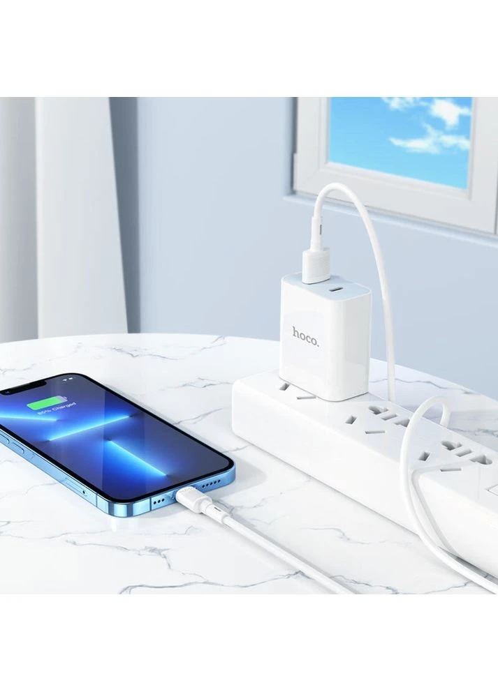 Кабель X83 USB to Lightning 1m білий Hoco (388778773)