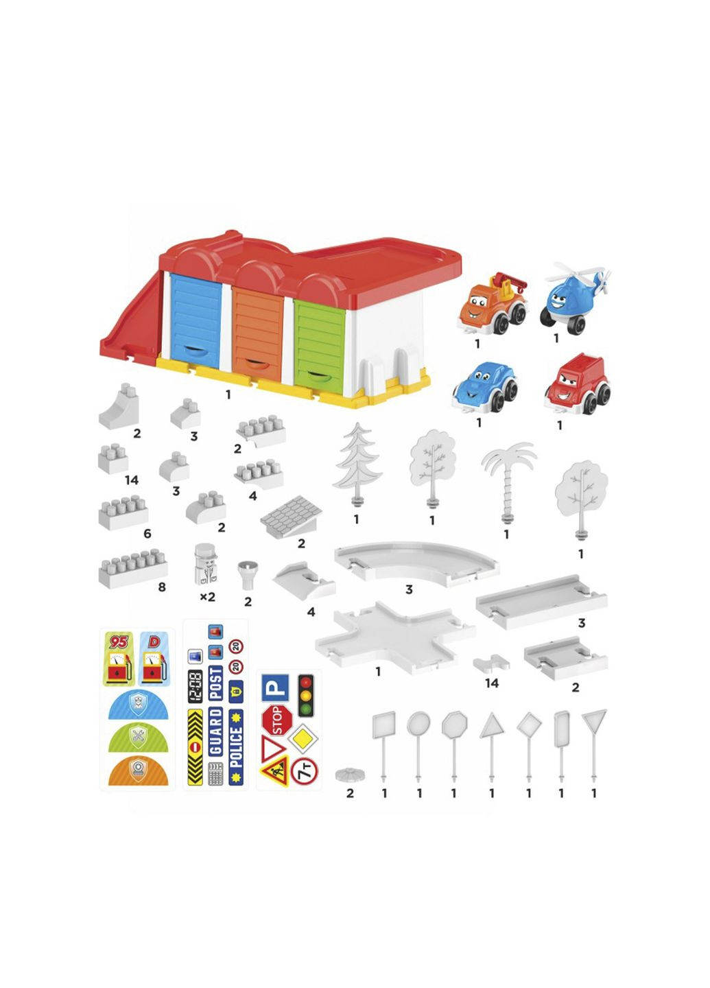 Игрушка «Паркинг » цвет разноцветный ЦБ-00261199 ТехноК (302648318)