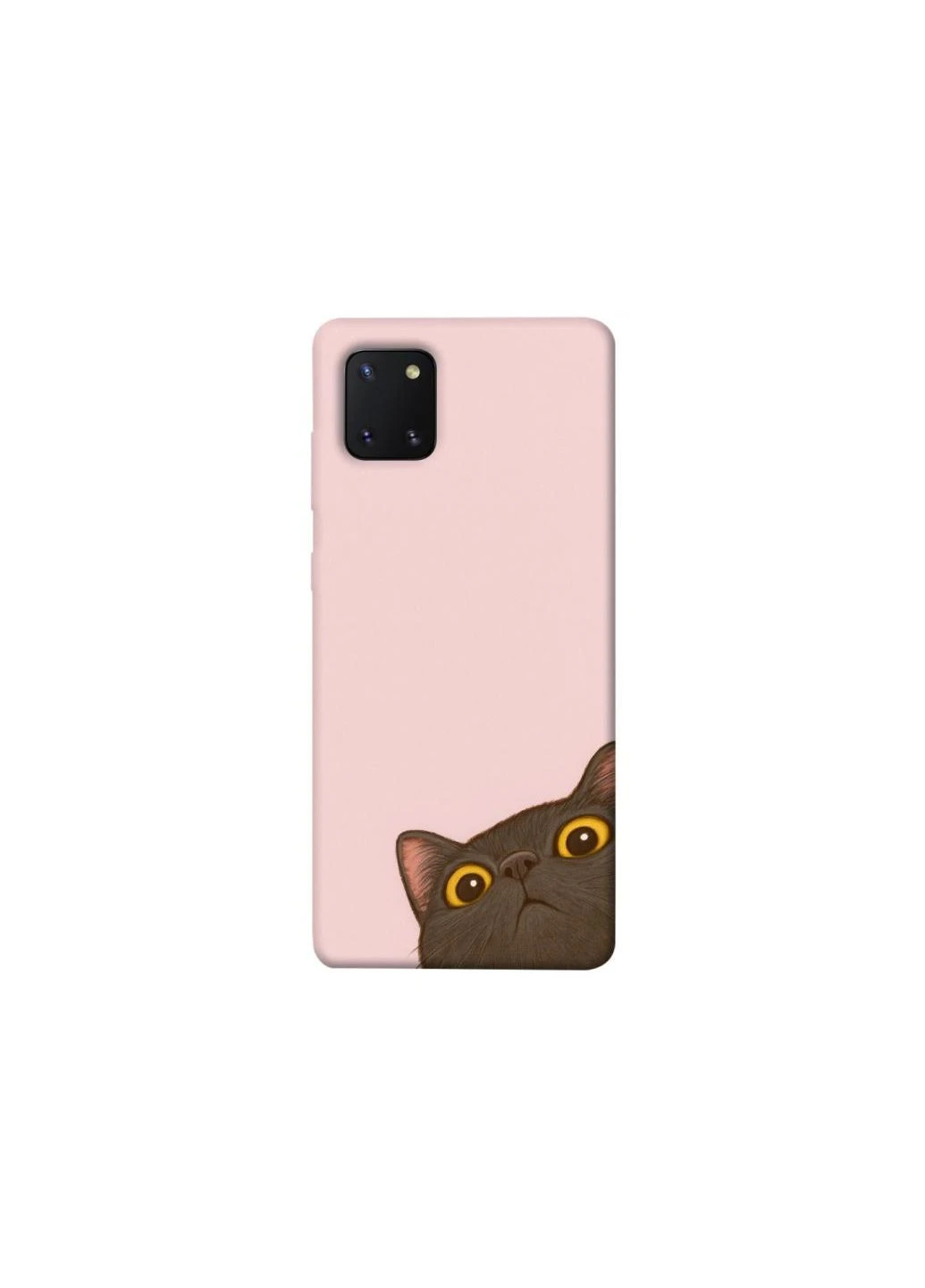 Чехол на Samsung Galaxy Note 10 Lite (A81) Peeping cat Frontalka (353368630)