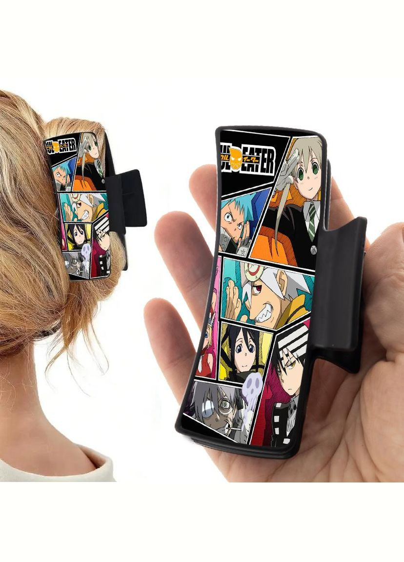 Заколка крабик для волосся Аніме Пожиратель душ #0004 чорний No Brand (315631311)