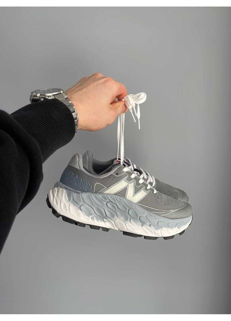 Кросівки жіночі і чоловічі New Balance Fresh Foam Grey White | Нью Беланс Фреш Фоам сірі No Brand сірі демісезони (361244396)