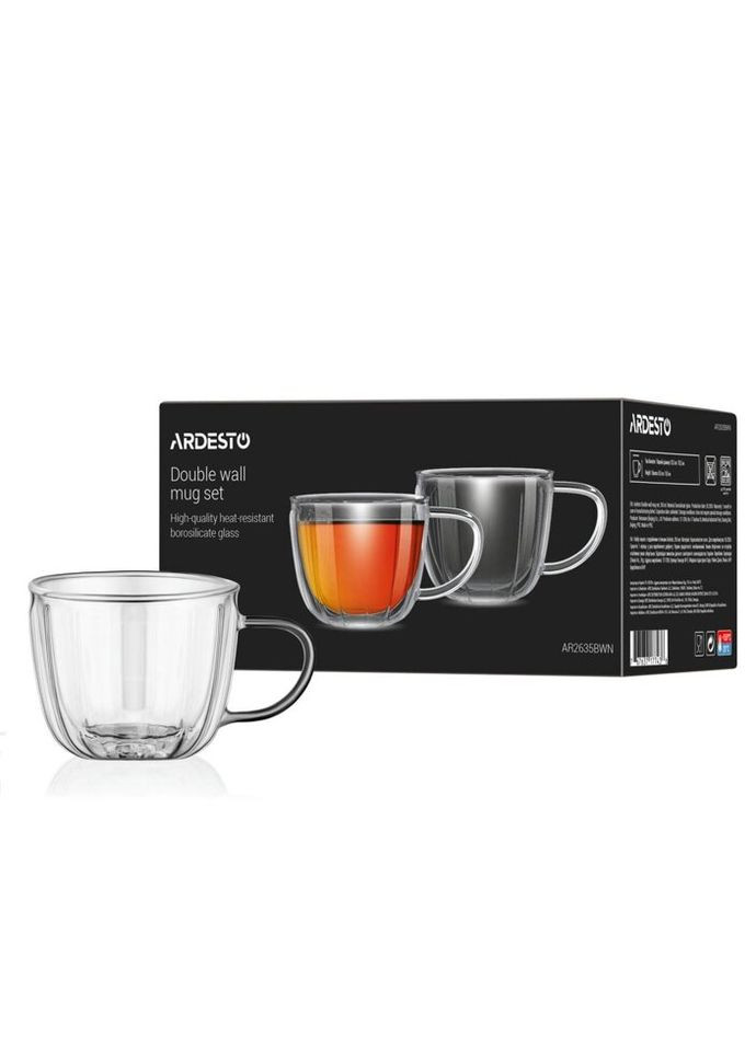Набор чашек AR2635BWN 350 мл 2 шт Ardesto (324824770)