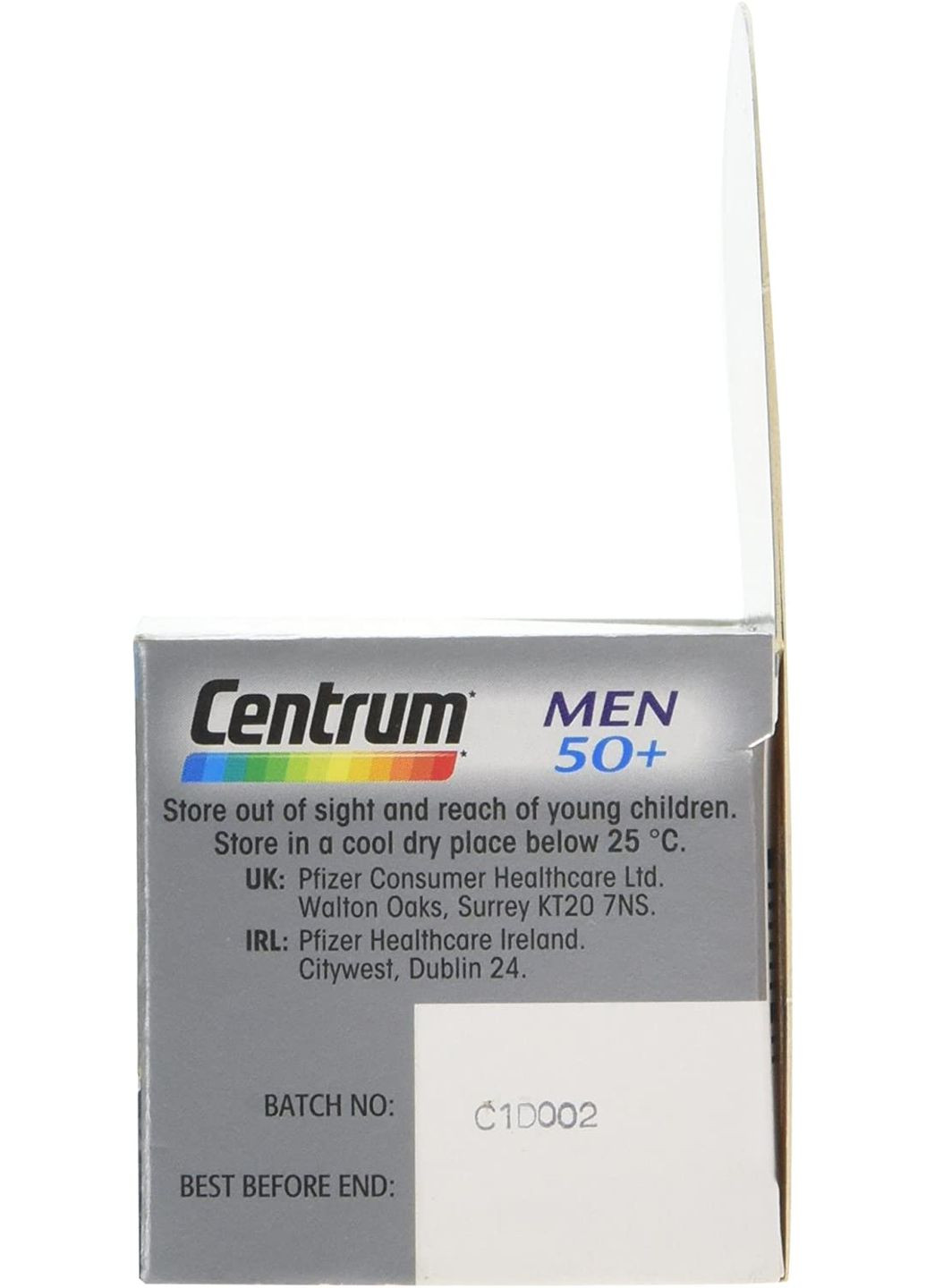 Мультивитамины и минералы для мужчин после 50 лет Men 50 Plus Multivitamins and Minerals (30 шт) Centrum (280265928)