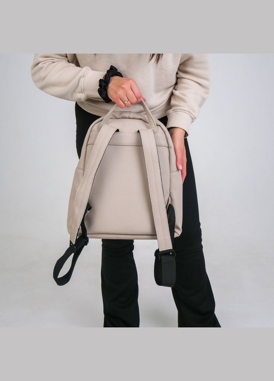 Компактный женский рюкзак в экокожи, бежевый цвет ToBeYou like (293247127)
