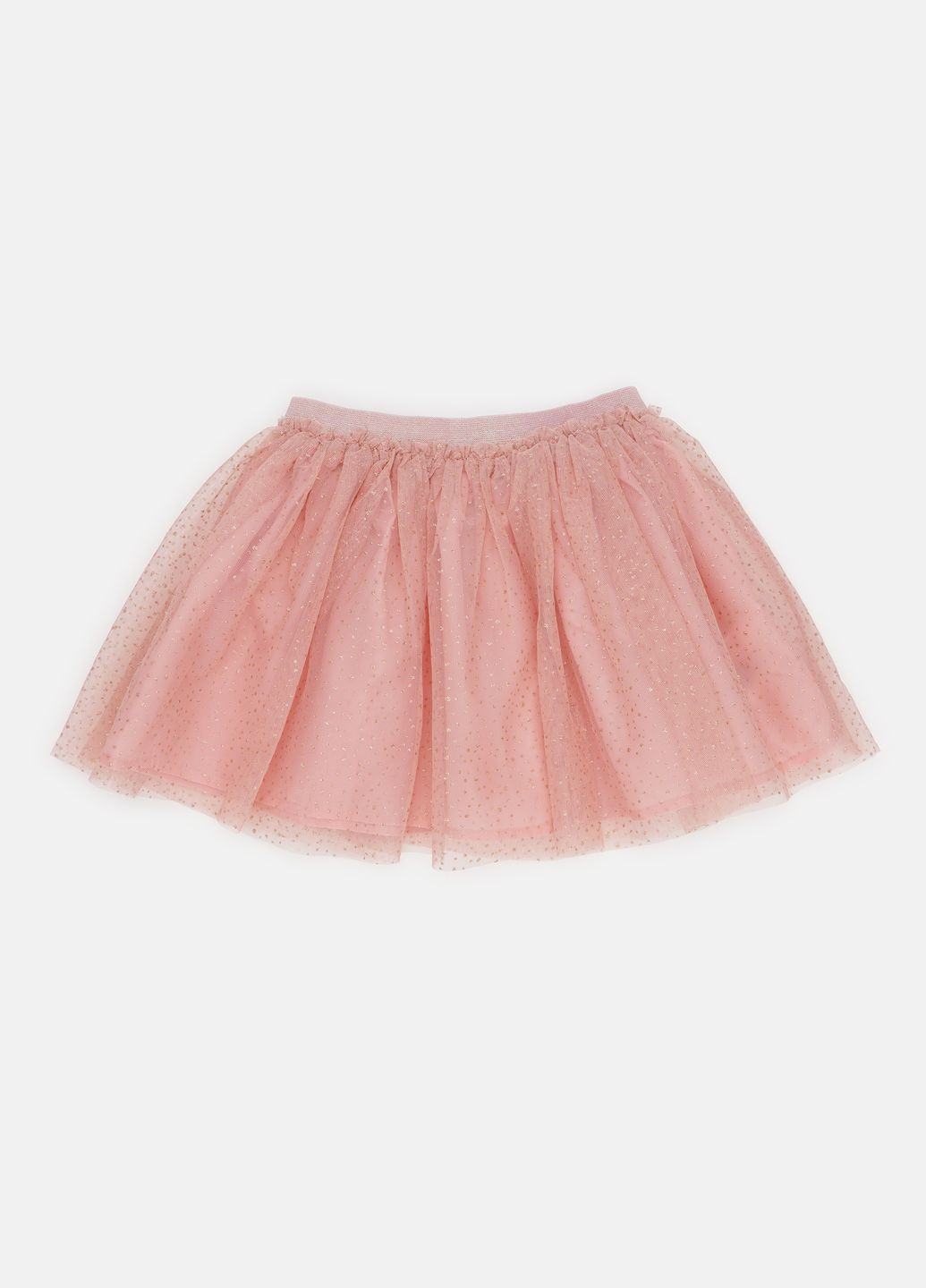 Темно-розовая праздничный однотонная юбка H&M