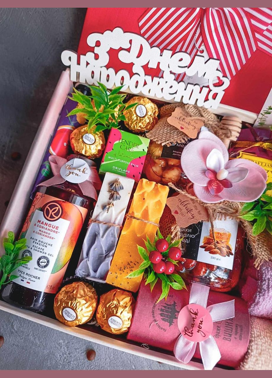 Набор подарков для подруги для дочери для любимой девушки подарок маме женщине на день рождения. Ferrero (315729008)