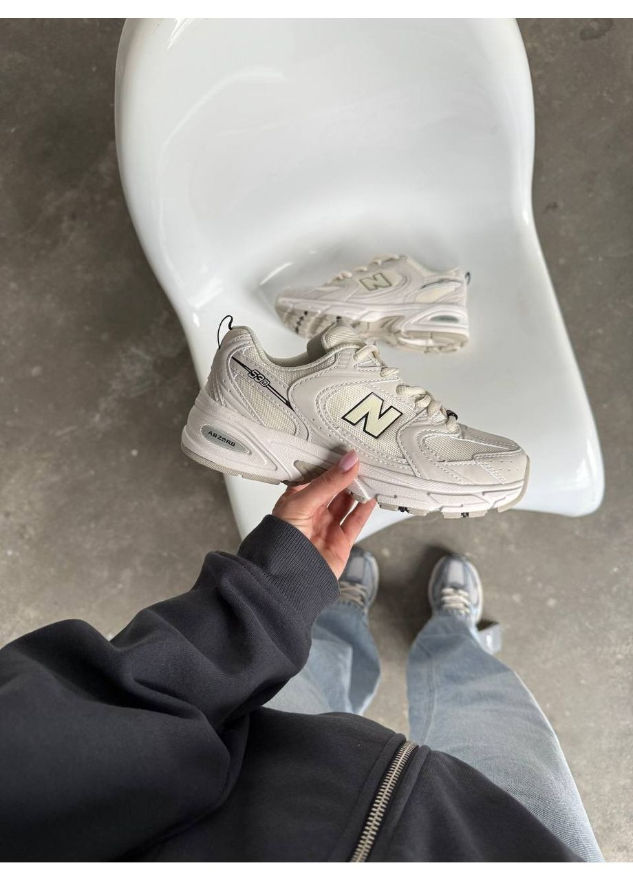 Кросівки New Balance 530 Ivory MR530SH No Brand білі демісезони (366195193)