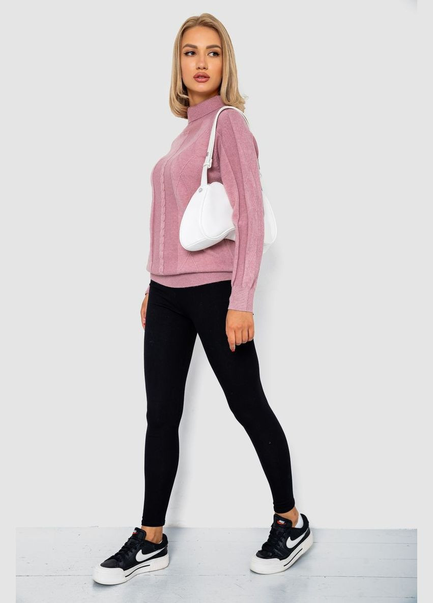 Гольф жіночий однотонний, колір блакитний, 244R1516 Ager (298866603)