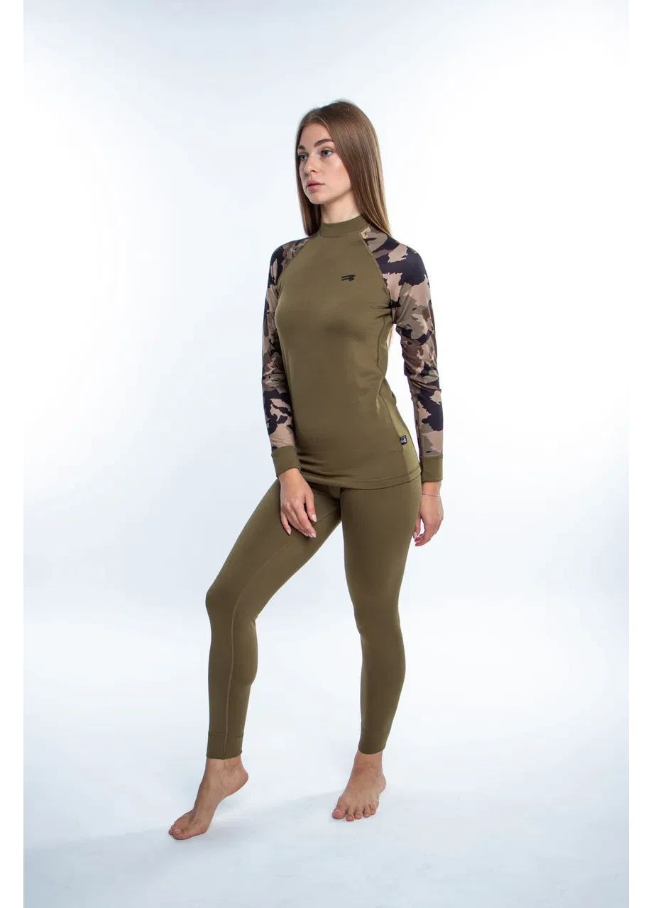 Комплект тактичної термобілизни для жінок SHOOTER,, хакі Rough Radical (361118309)