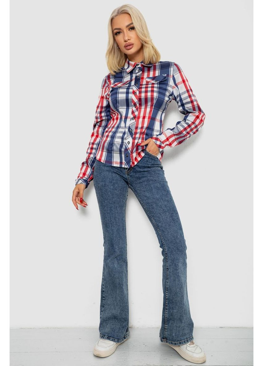 Синяя рубашка Ager