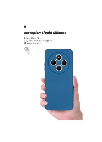 Чохол до мобільного телефона ICON Xiaomi Redmi 14C 4G / Poco C75 Camera cover Dark Blue (ARM79364) ArmorStandart ICON Xiaomi Redmi 14C 4G / Poco C75 Camera cover D (357239139)