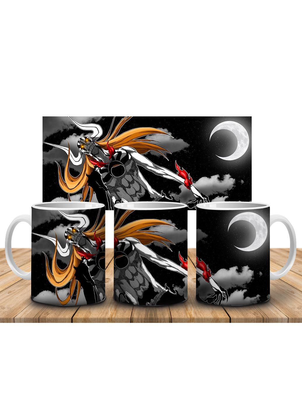 Кружка c принтом Блич / Bleach, 330 мл-14 No Brand (317299939)