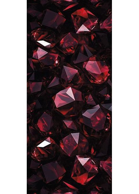 Наклейки на стойки дверей авто 3D TUNING STUDIO Рубин 500х220х0.15мм=2штуки No Brand (362499908)