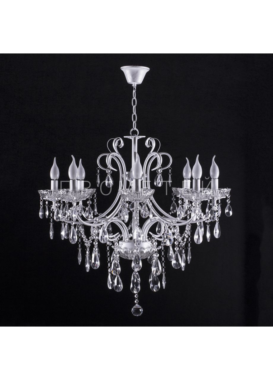 Класична люстра "свічка" на 8 лампочок N1978/8 No Brand (352229818)