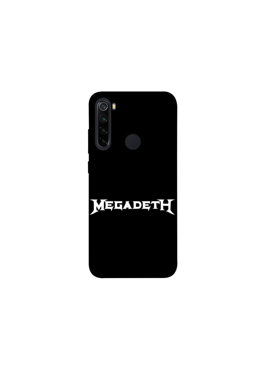 Чохол на Xiaomi Redmi Note 8 Megadeth logo Frontalka (361084955)