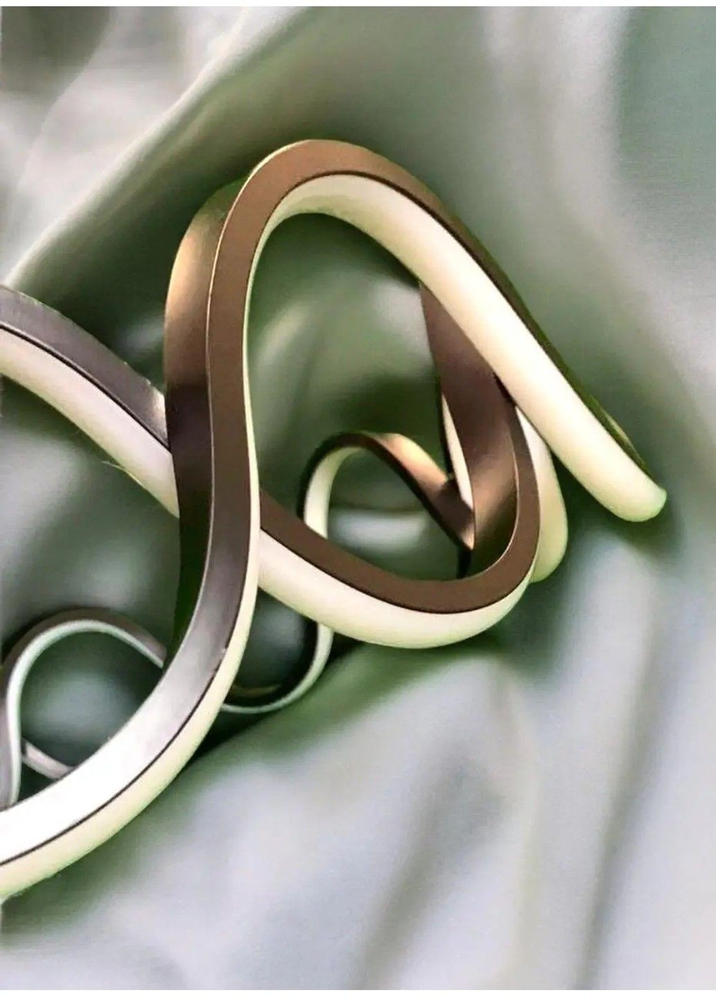 Світлодіодна люстра Скандинавія PJ806 Golden 50см No Brand (331639699)