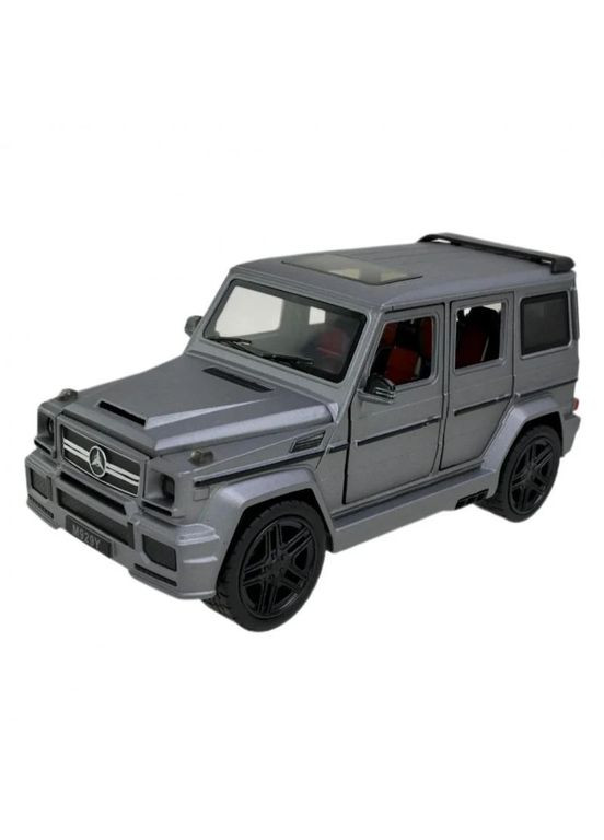 Игрушечная моделька Автопром MERCEDES-BENZ G63 металлическая инерционная со световыми эффектами серая (AP7717GRY) MFC (365543972)