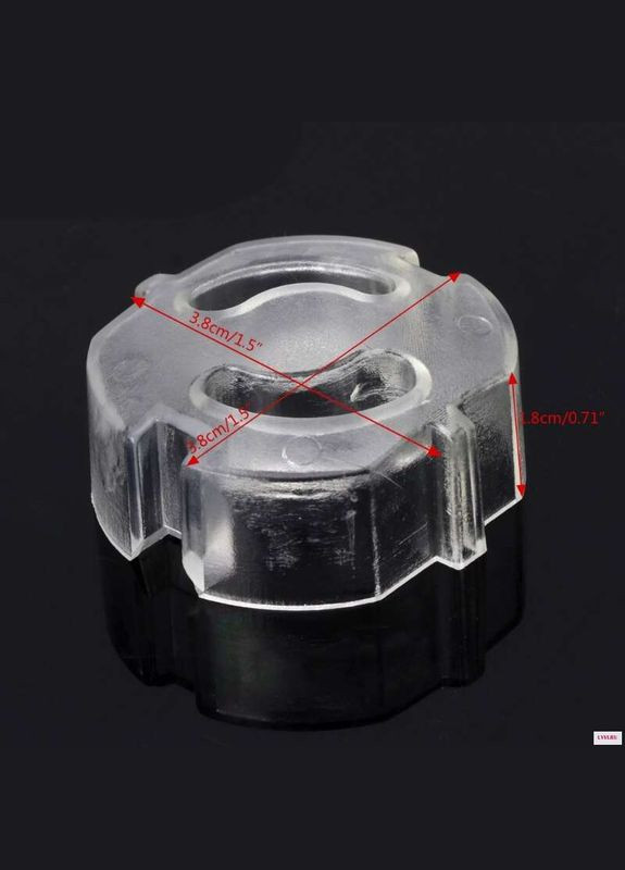 Захист на розетки 1 шт Заглушки на розетку для захисту дітей від електрики Прозорий LELUNO (312000203)