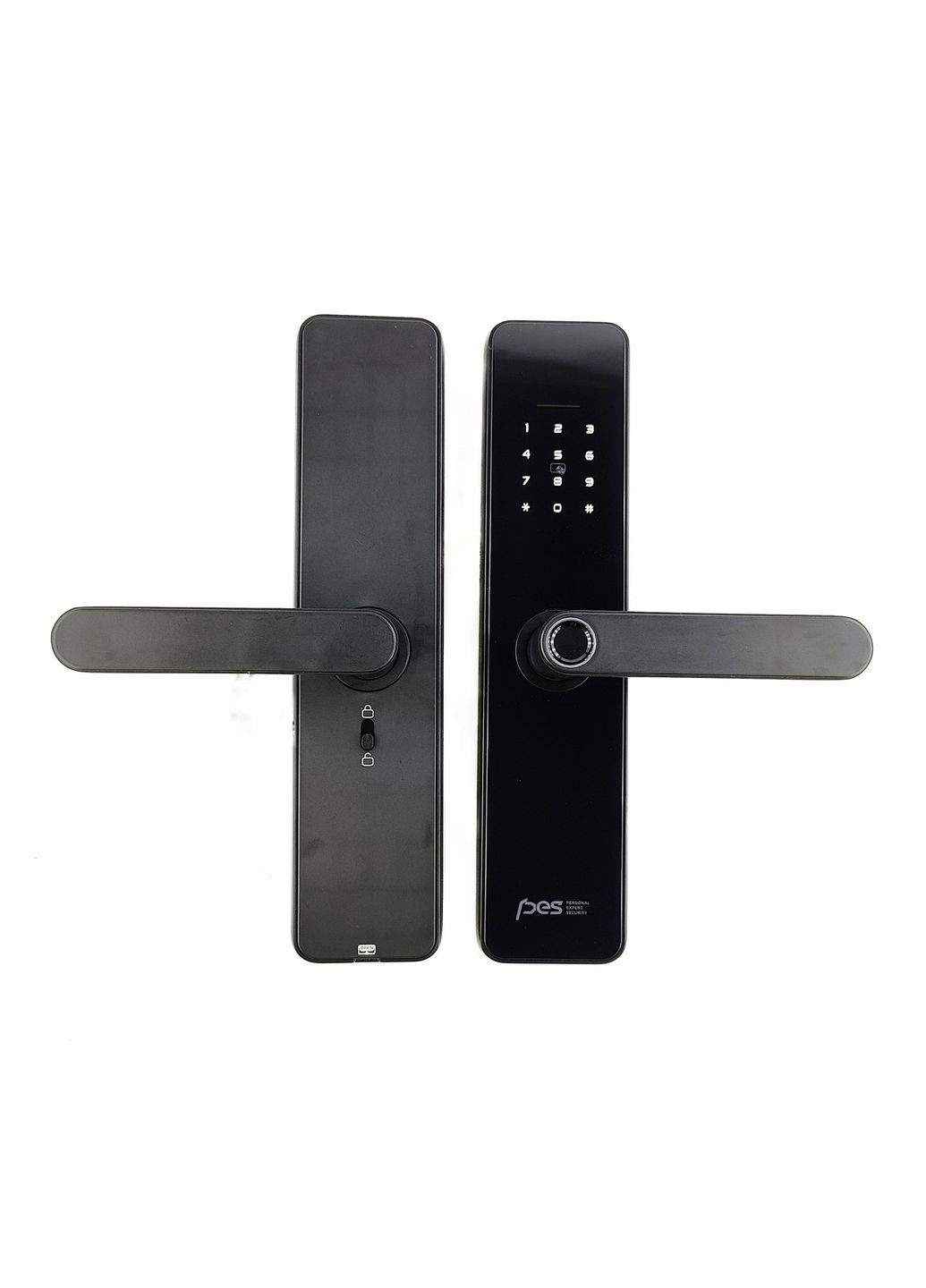 Смарт-замок биометрический Ministr черный PES (347324697)