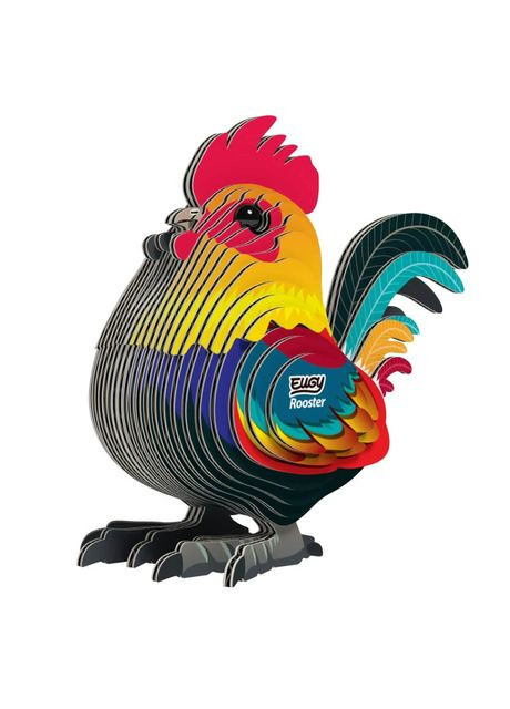 3D пазл Зоопарк Петух (XEG-133) Eugy (369938846)