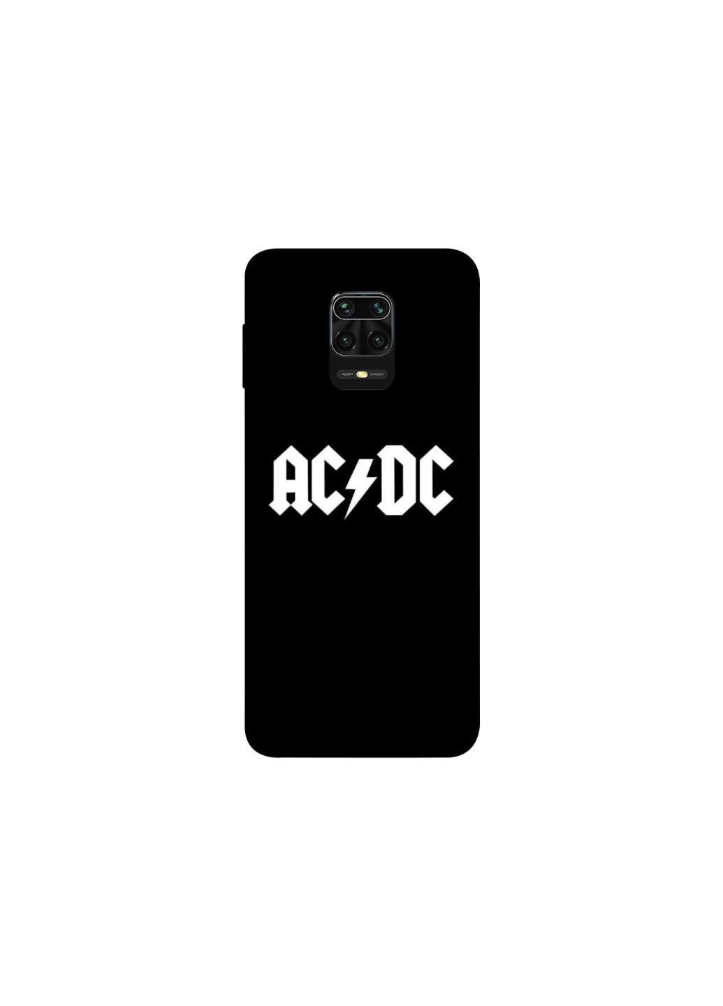 Чехол на Xiaomi Redmi Note 9s / Note 9 Pro / Note 9 Pro Max AC/DC logo Frontalka (361106671)