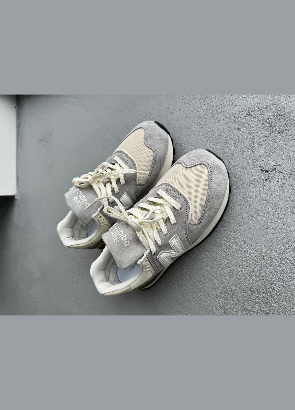 Сірі Осінні кросівки чоловічі і жіночі new balance 574 grey | нью беланс 574 сірі No Brand