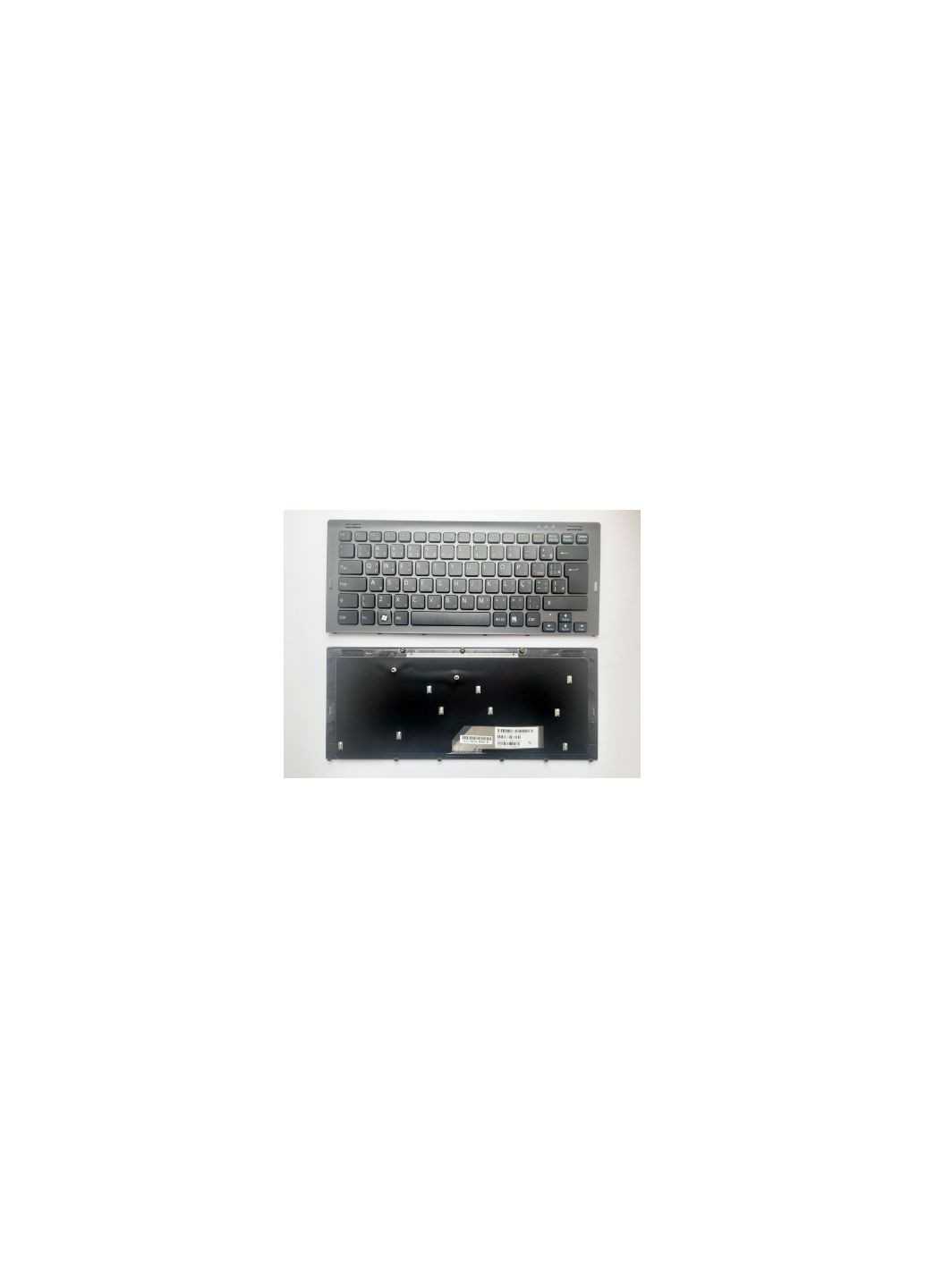 Клавиатура ноутбука VGNSR series черная с темно-серой рамкой UA (A43710) Sony vgn-sr series черная с темно-серой рамкой ua (276706393)