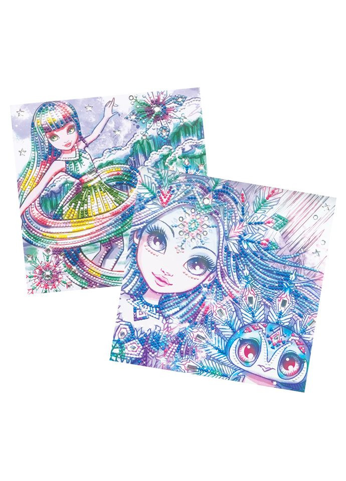 Набір для творчості з алмазною мозаїкою Морозне сяйво 11126 з аплікатором-ручкою Nebulous Stars (367961341)