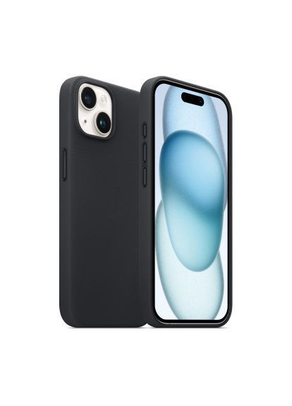 Чехол для мобильного телефона (ARM76293) ArmorStandart FAKE Leather Case Apple iPhone 15 Plus Black (364630453)