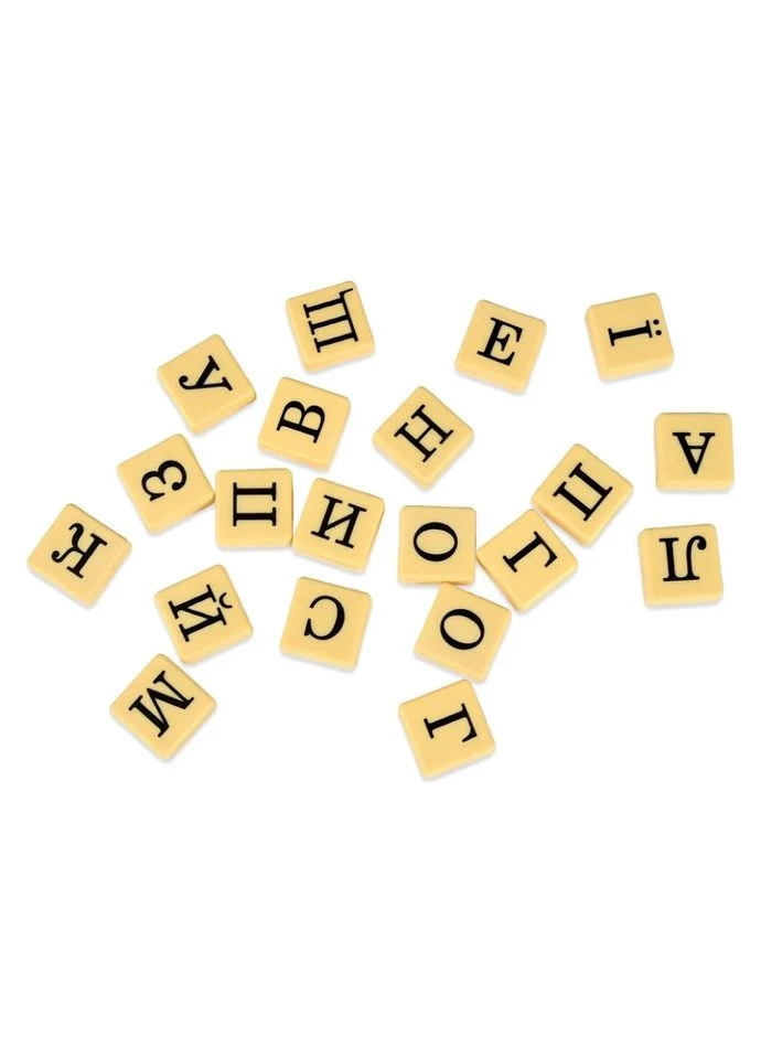 Настольная игра Словогонка 100 плиток с буквами картон для 3-6 игроков от 10 лет No Brand (400470513)