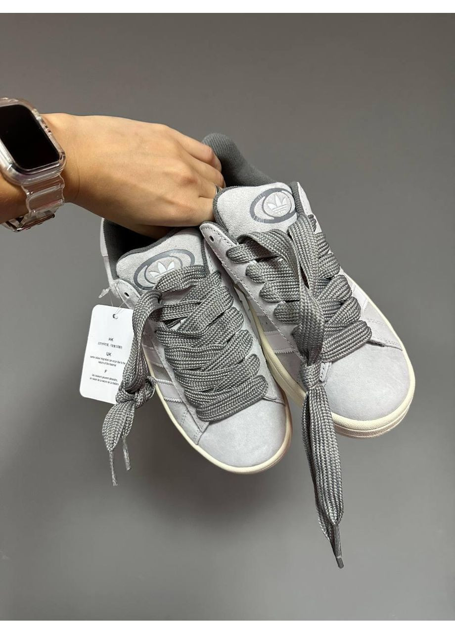 КРОСІВКИ ЖІНОЧІ ADIDAS CAMPUS 00S LIGHT GREY АДІДАС КАМПУС No Brand сірі демісезони (368867426)