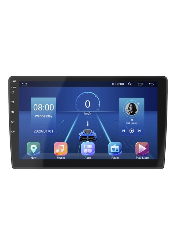 Магнітола 2 дин W-09 9" 2/32 GB 4G Top Wi Fi GPS Андроїд CarPlay мультимедійна 59 шт. Lesko (336206244)