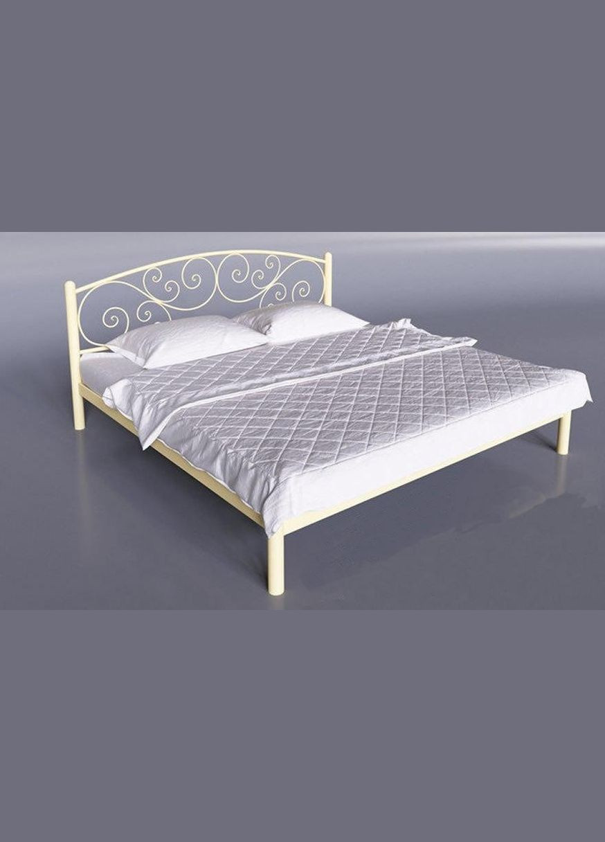 Двоспальне металеве ліжко Лілія від ТМ Теnero Tenero (315913097)