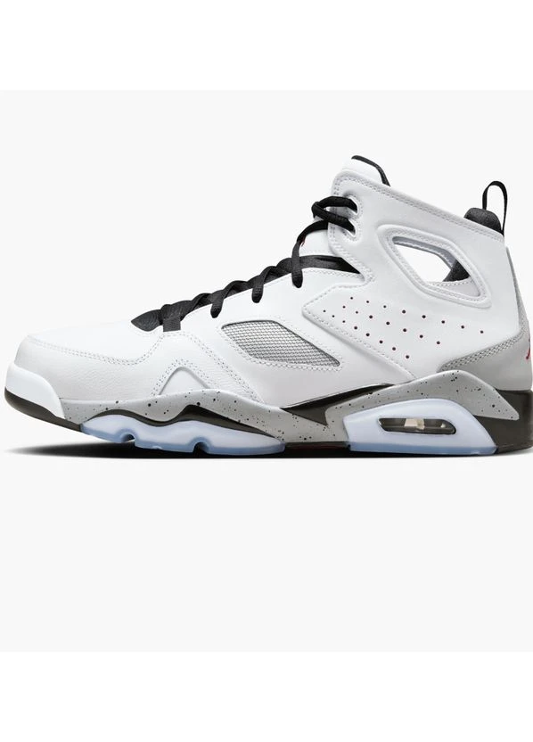 Білі кросівки flight club 91 white 555475-102 демісезон Air Jordan